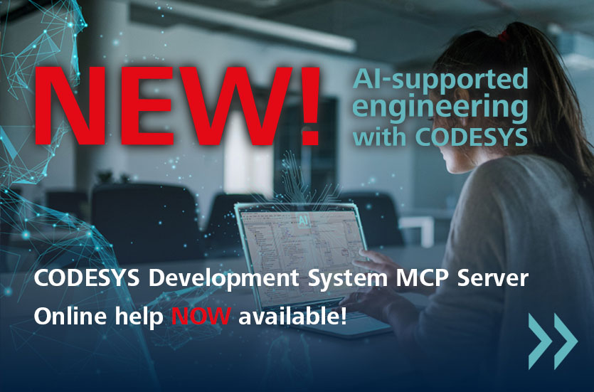 NOUVEAU ! Ingénierie assistée par IA avec CODESYS – Aide en ligne de CODESYS Development System MCP Server maintenant disponible